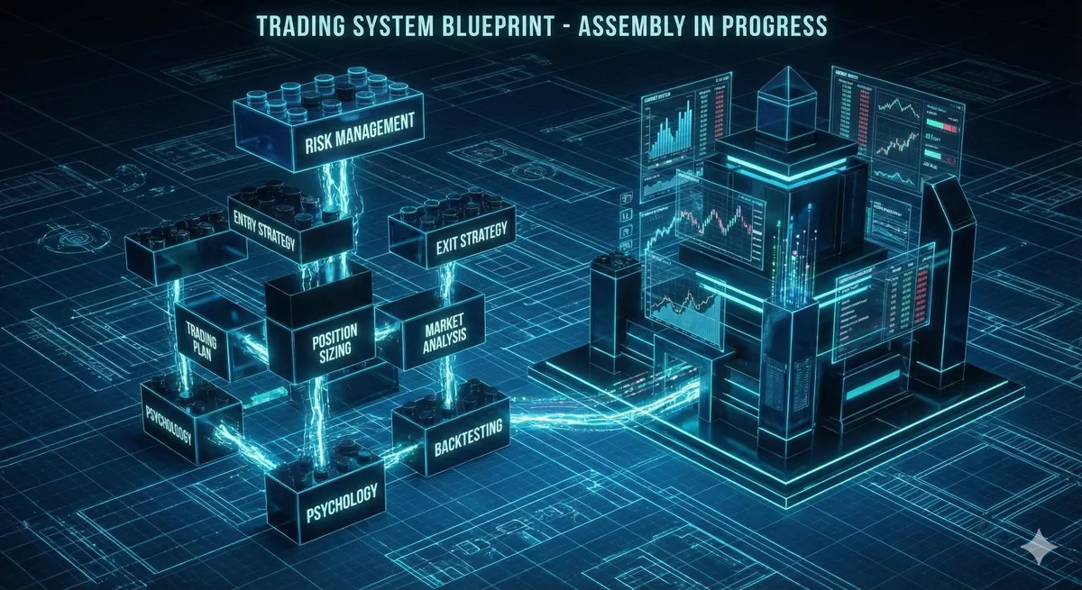 Trading sistemi oluşturma görselleştirmesi
