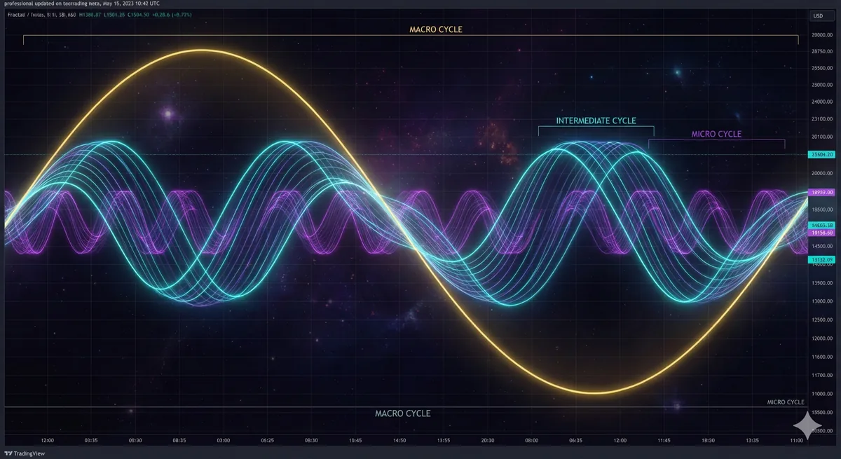 Cycles within cycles visualization