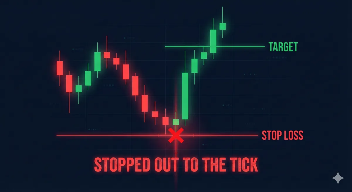 Stop loss psychologie visualisatie