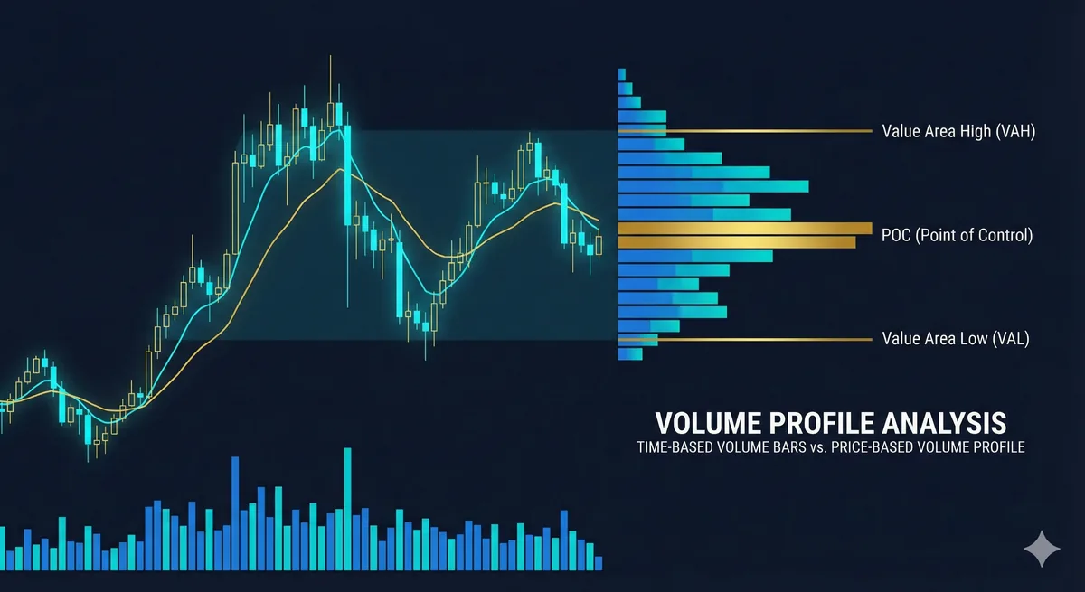 Volume profile basics visualization